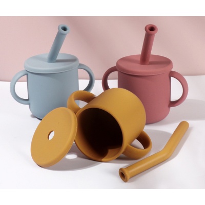 Baby Silicone Learning Sippy C